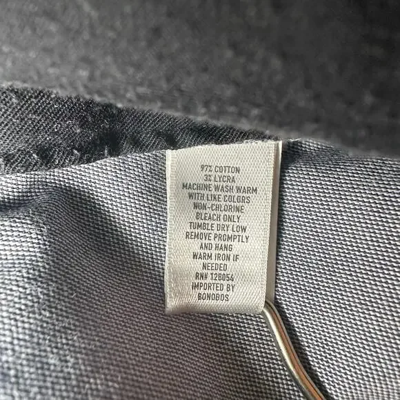 Bonobos Monday gray dress pants slacks chinos men’s size 34x30 - Picture 8 of 9